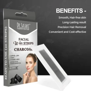 Dr. Sasaki Facial Wax Strip (Charcoal)