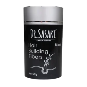 Dr. Sasaki Hair Building Fibers, Black 22g