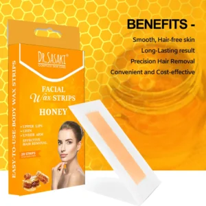 Dr. Sasaki Facial Wax Strip (Honey)