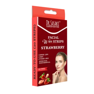 Dr. Sasaki Facial Wax Strip (Strawberry)