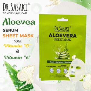 Dr.Sasaki Aloevera Serum Sheet Mask