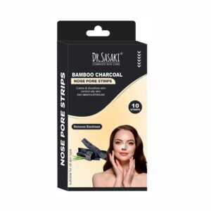 Dr Sasaki Nose Pore Cleansing Strips - 10 Strips - Bamboo Charcoal