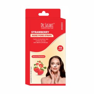 Dr Sasaki Nose Pore Cleansing Strips - 10 Strips - Strawberry