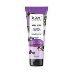 Dr. Sasaki Facial Scrub – Deep Cleansing Exfoliator for Blackheads, Whiteheads & Dead Skin